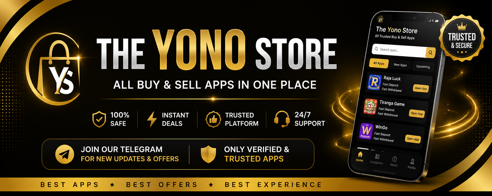 The Yono Store Banner